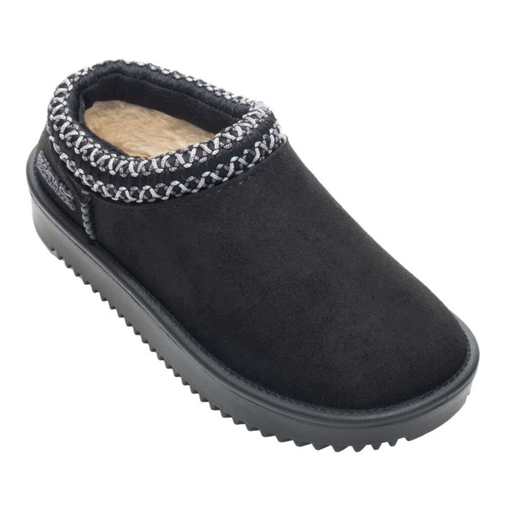 Regatta Childrens/Kids Risley Waterproof Mules / Black